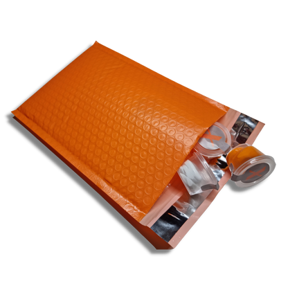Postage bag with impression putties